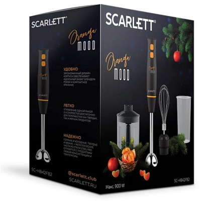 Блендер погружной SCARLETT SC-HB 42 F82 ORANGE MOOD-5