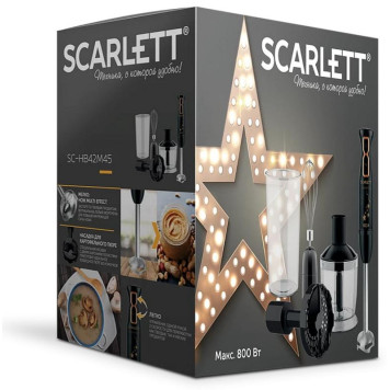 Кухонный процессор-блендер SCARLETT SC-HB 42 M45 Gold Stars-2