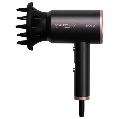 Фен SCARLETT SC-HD 70 I52 горький шоколад-1