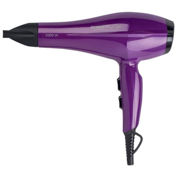 Фен SCARLETT SC-HD 70 I69 фиолетовый с черным-1