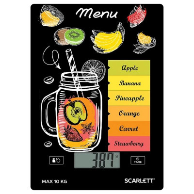 Весы кухонные SCARLETT SC-KS 57 P77 смузи