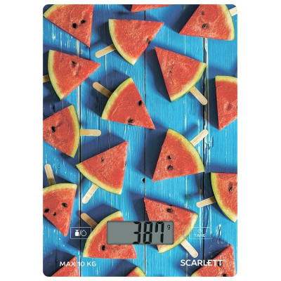 Весы кухонные SCARLETT SC-KS 57 P78 арбуз