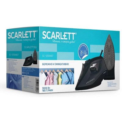 Утюг SCARLETT SC-SI 30 K67 черный-2
