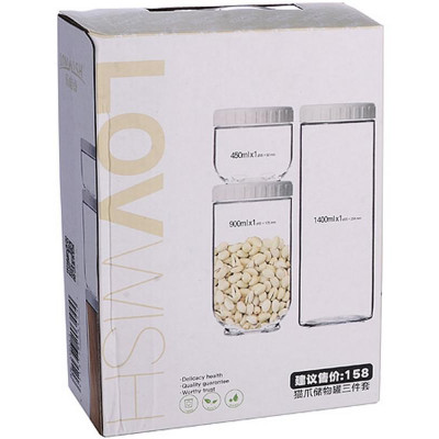 Набор банок для сыпучих 6пр MB 31203-3