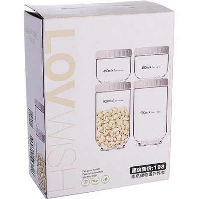 Набор банок для сыпучих 8пр MB 31205-3