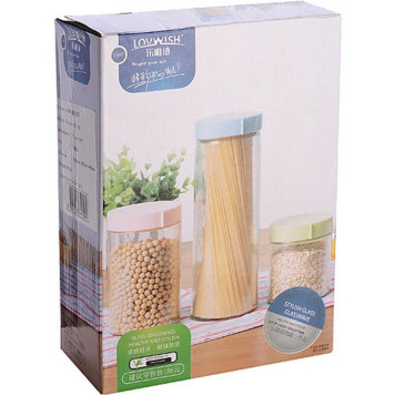 Набор банок для сыпучих 6пр MB 31207-2