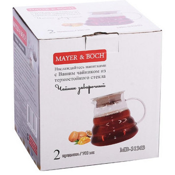 Чайник заварочный (700мл, стекло) MB 31363-3