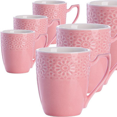 31386 Набор кружек на подставке LR 7х220мл-3