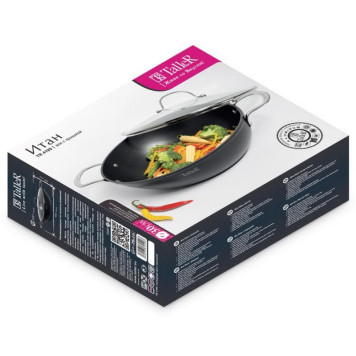 Сковорода Вок Taller TR-44199 с крышкой Итан-2