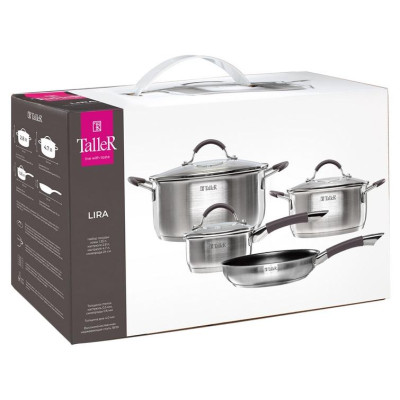 Набор посуды Taller TR-11020 (7 предметов) Лира-5