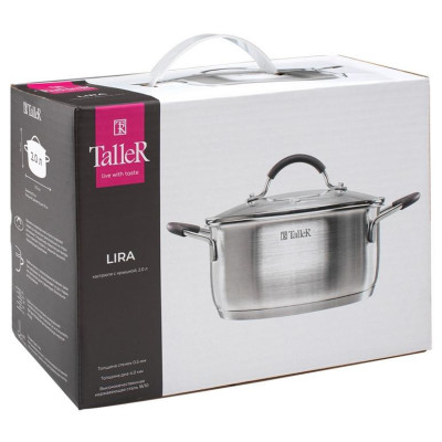 Кастрюля Taller TR-11022 (2.0л) Лира-2