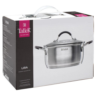 Кастрюля Taller TR-11023 (2.8л) Лира-2