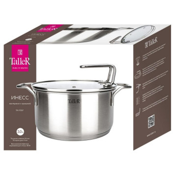 Кастрюля Taller TR-17257 (3.0л) Инесс-4