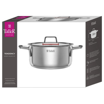 Кастрюля Taller TR-17273 (2.8л) Тенденси-2