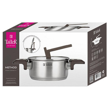 Кастрюля Taller TR-17306 (1.4л) Метод-1