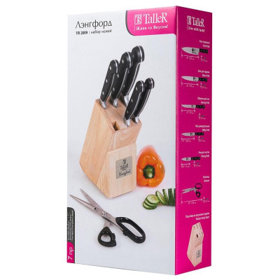 Набор ножей Taller TR-22009 (7 предметов) Лэнгфорд-2
