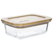 Контейнер для продуктов Taller TR-38131 с бамбуковой крышкой