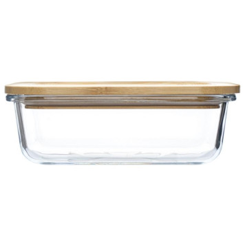 Контейнер для продуктов Taller TR-38132 с бамбуковой крышкой-1