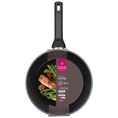 Сковорода глубокая Taller TR-44080 (24см, б/крышки) Emily-3