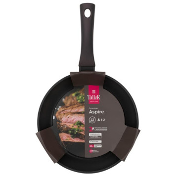 Сковорода Taller TR-44096 (22см, б/крышки) Аспайр-4