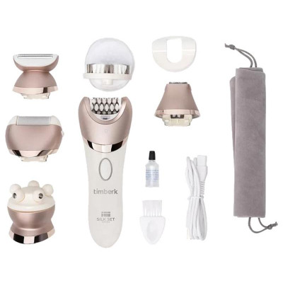 Эпилятор TIMBERK белый с золотом T-EP02N6-16