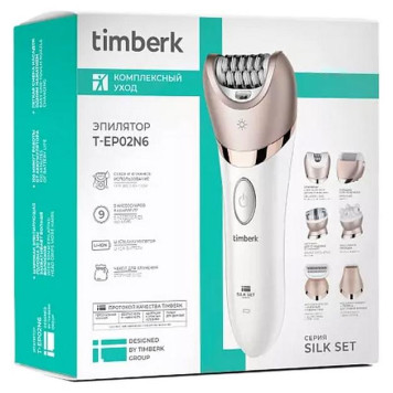 Эпилятор TIMBERK белый с золотом T-EP02N6-17