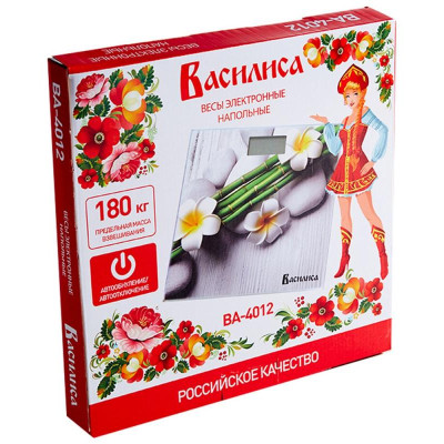 Весы напольные ВАСИЛИСА ВА-4012 'Спа'-1