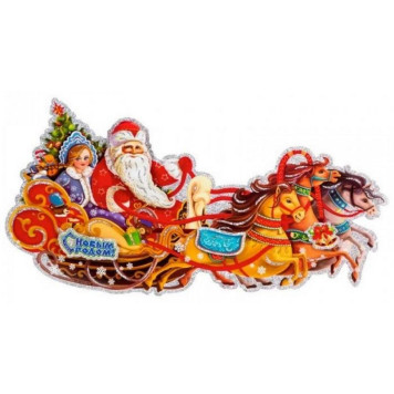 003220 Наклейка 'Тройка'