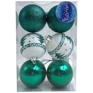 003320 Набор шаров SYCB17-291 d6см (6шт)