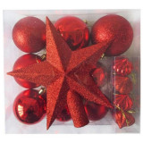 003371 Набор Шары + звезда SYCB17-516 18 шт/набор