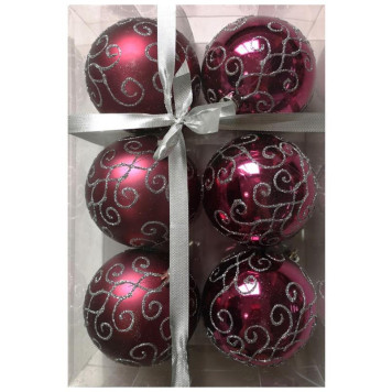 007500 Набор шаров 'Традиции' d6см (6шт)-1