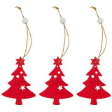 007617 Украшение декоративное 'Елка' (3шт)
