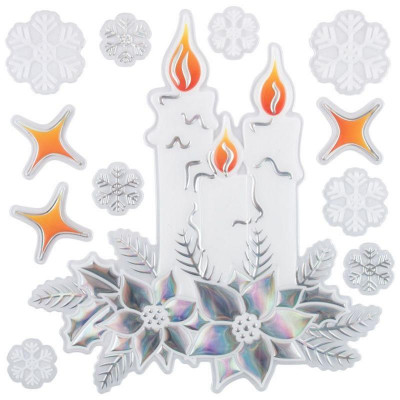 007829 Наклейка интерьерная ' Рождество' 