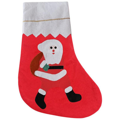007843 Носок новогодний для подарков-1
