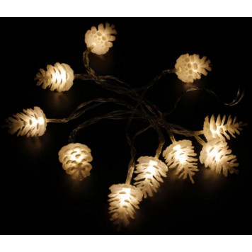 007857 Гирлянда 'Шишки' на батарейках