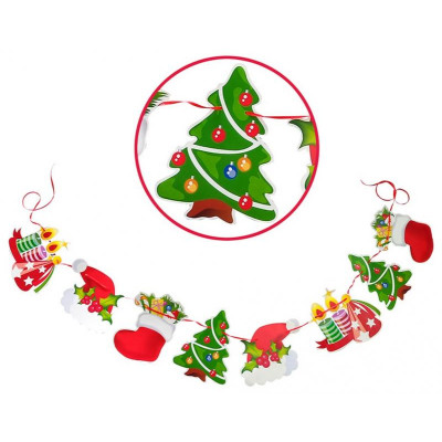 008071 Гирлянда бумажная ' Рождество' 