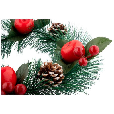 102010 Венок Новогодний 25см-1