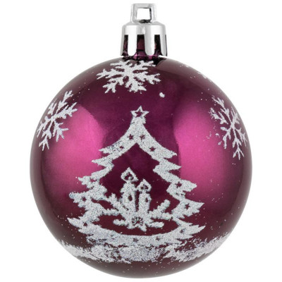 102163 Набор шаров PB6-4TDG-P d6см (4шт)-2