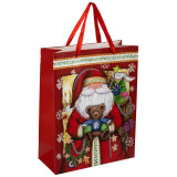 106218 Пакет подарочный 'Санта' LDC22100258 размер S
