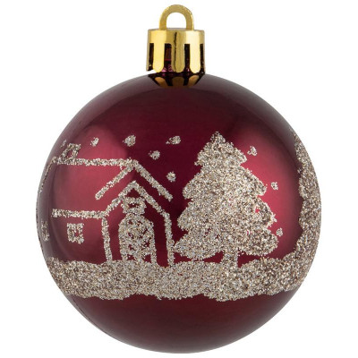 106340 Набор шаров SYQB2-0123049 d6см (9шт)-2