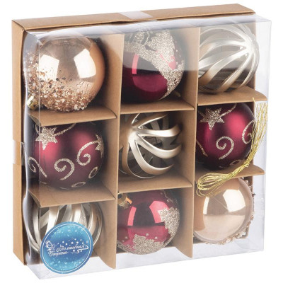 106340 Набор шаров SYQB2-0123049 d6см (9шт)-5