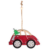 106442 Украшение декоративное 'Машинка с елкой' SYMZPB-4423149