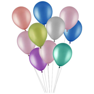 106828 Набор шаров 'Хром' Волшебная страна' (10шт)-2