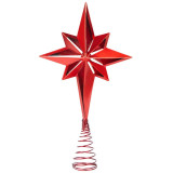 108606 Верхушка на елку ' Рождественская звезда' цвет красный