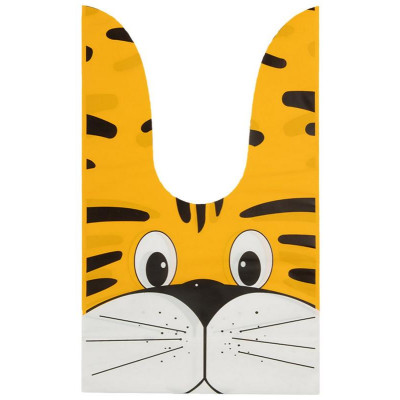 109719 Пакет подарочный с ушками-завязками ' Тигрёнок' (10шт) 13.5х22.5см-1