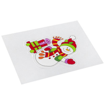 110097 Наклейка интерьерная 'Снеговик'-1