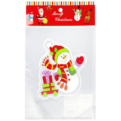 110097 Наклейка интерьерная 'Снеговик'-2