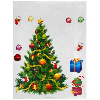 110100 Наклейка интерьерная 'Елка'