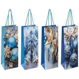 110425 Пакет подарочный 'Шары' для бутылки