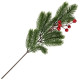 110600 Украшение декоративное 'Ветка с ягодами' 47см